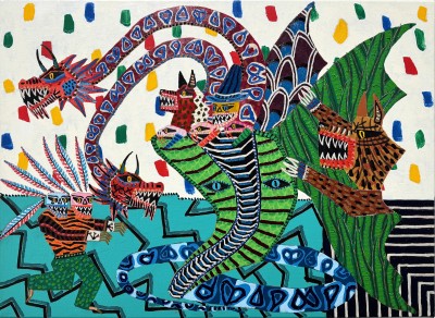 Jordy Kerwick - APEX ; Acrylic and oil on canvas - 60 x 81 cm - 2026