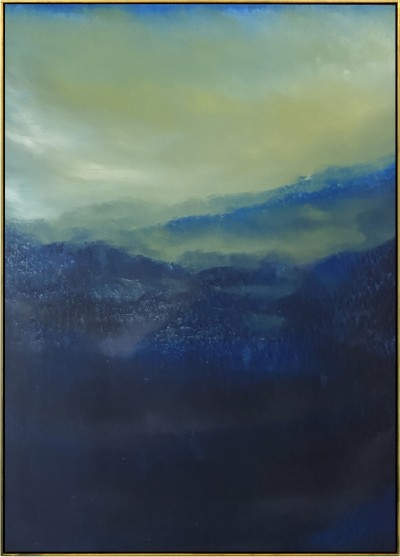 Steve Dehoux - Oil on paper - 36 x 26 Cm