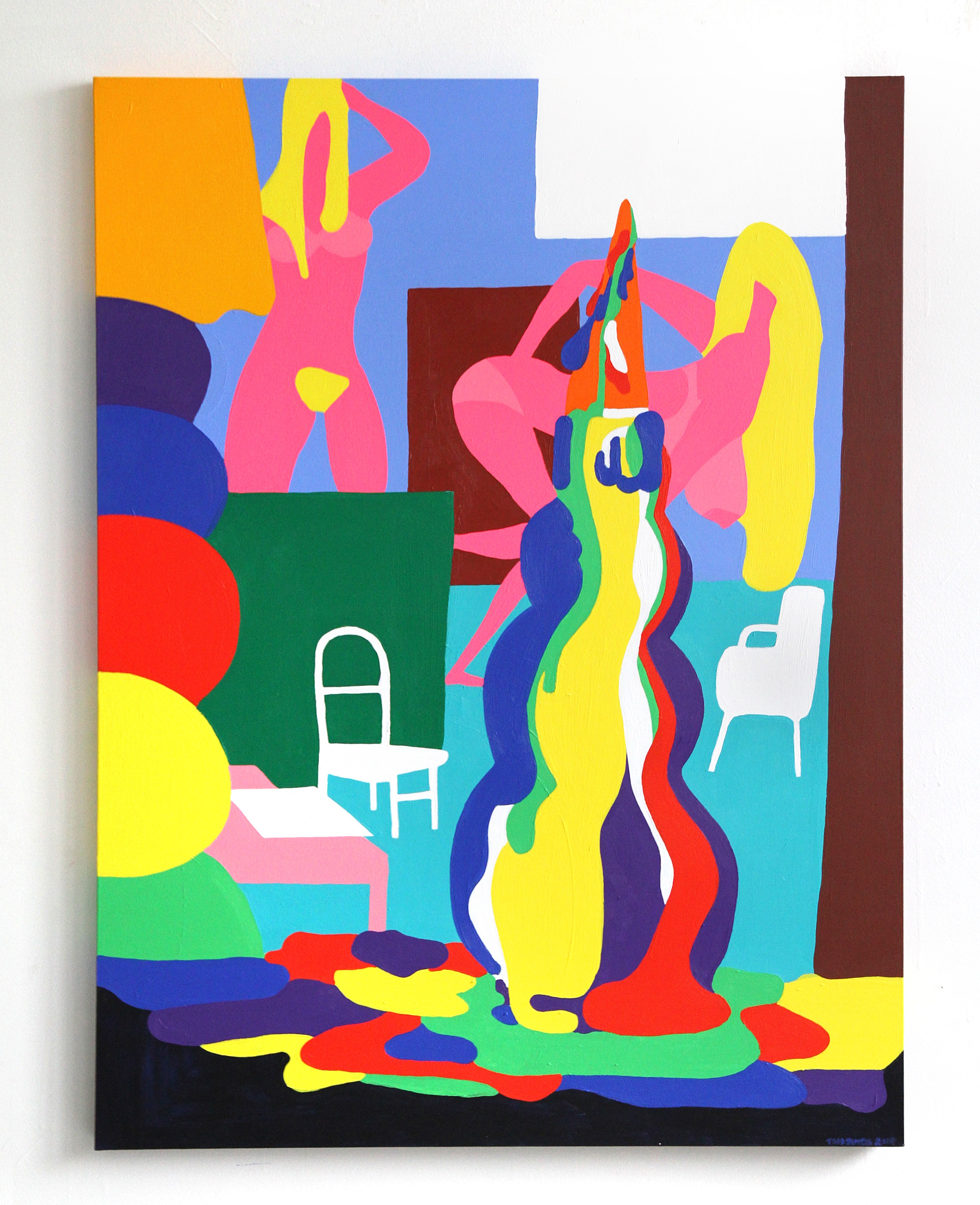 絵画 Toddjames Reas Blacklight 2006 supreme Todd James – Alice Gallery