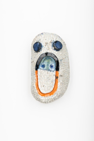 Eric Colonel & Thomas Spit - HUEY ; Glazed stoneware - ± 22 x 14 x 10 cm - 2023