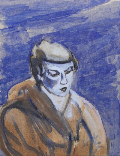Brian Lotti - PASSEGEATA ; Oil on linen - 51 X 66 Cm - 2025