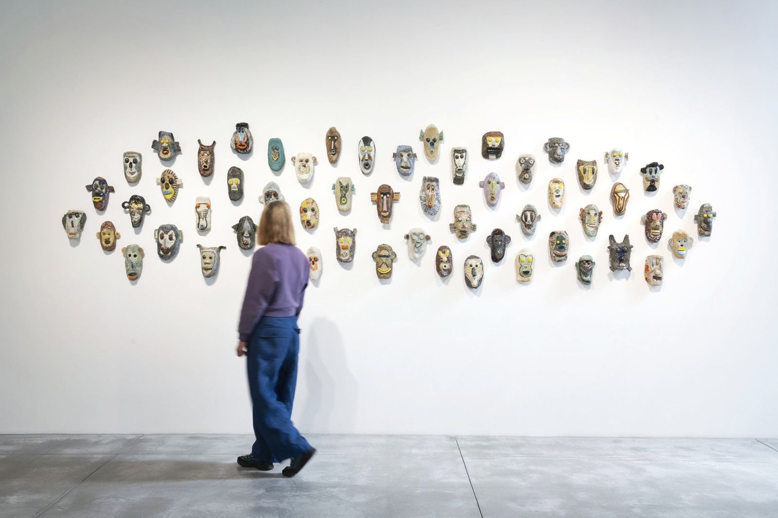 Eric Colonel & Thomas Spit - MASKS ; Exhibition view