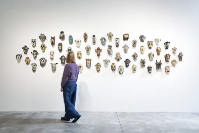 Eric Colonel & Thomas Spit - MASKS ; Exhibition view