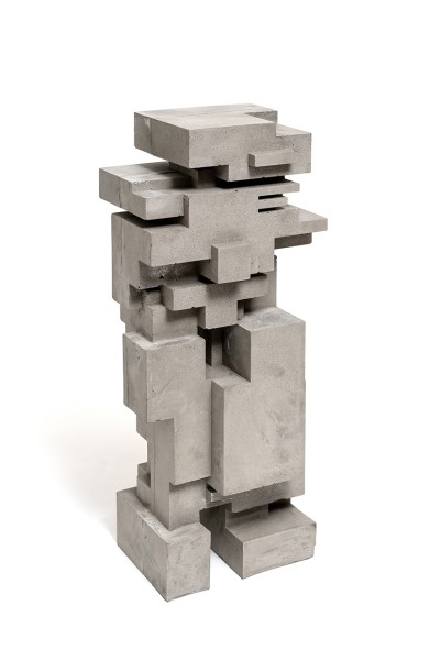 Delta - NOOR ; Concrete - 16,5 x 39,5 x 12,5 Cm - 2025
