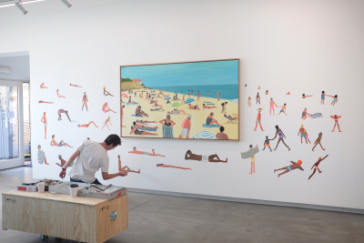 Jean Jullien - BYE BYE BLUE - Exhibition view - 2022