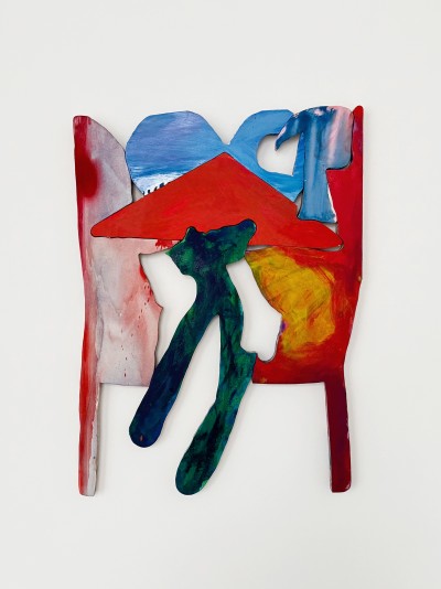 Serban Ionescu - TRUCK ; Oil and watercolor on panel - 78 x 57 cm - 2026