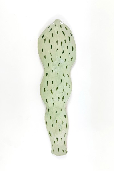 Nicolas Jullien - TRIO ; Limewood and acrylic - W8 x H27 x D2 cm - 2026