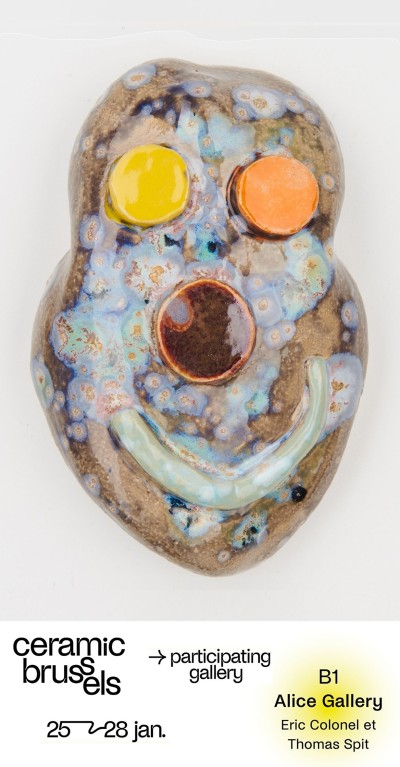 Eric Colonel & Thomas - ETHEL ; Ceramic Brussels 2024 ©M.Gillard