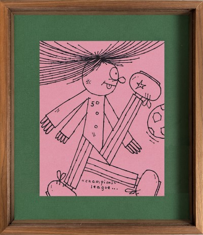 Antoine Detaille - CHAMPION ; Ink on paper - 23,5 x 27.5 cm - 2025