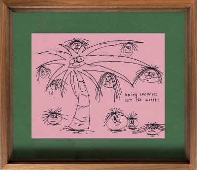 Antoine Detaille - COCOHEADS ; Ink on paper - 27.5 x 23,5 cm - 2025
