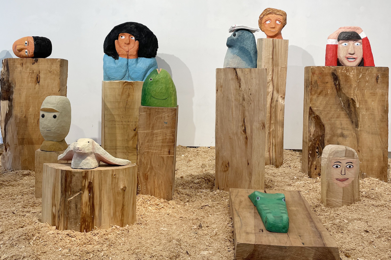 Nicolas Jullien - NICOLANS JULLIEN, 37 ANS, SCULPTEUR - Exhibition view - 2022