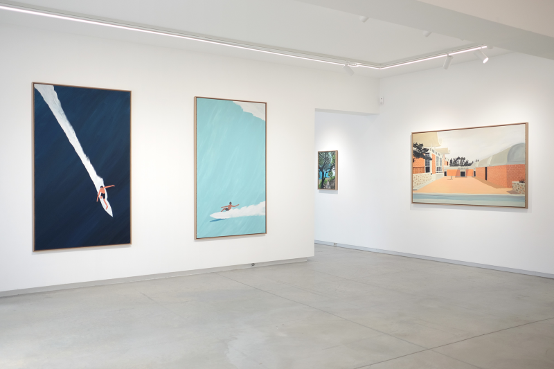 Jean Jullien - BYE BYE BLUE - Exhibition view - 2022