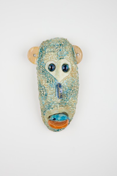 Eric Colonel & Thomas Spit - CYCLONE ; 2026 - Glazed Stoneware - H26,5 x W15,5 x D9 cm © Marie Valentine Gillard