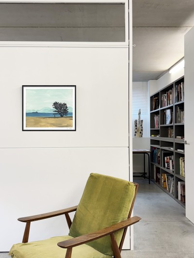 Jean Jullien - LOU'S FALL ; Print on the wall