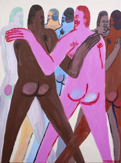 Jeffrey Cheung - PARTY ; Acrylic on canvas - 92 x 122cm - 2021