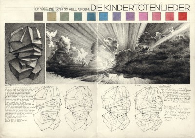 Pierre Coubeau - SKETCHBOOK 4-3 ; Pigment ink & Watercolor on paper - 38 x 50 cm - 2023