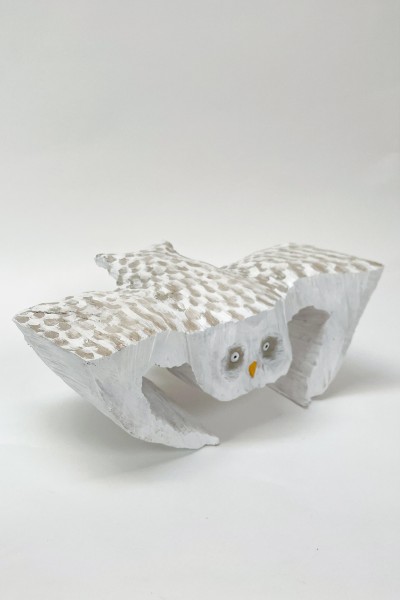 Nicolas Jullien - LEA ; Limewood and acrylic - W47 x H19 x D34 cm - 2026