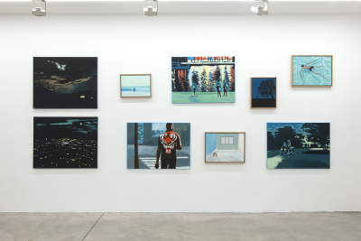 Nicolas Jullien - Jean Jullien - Yann Le Bec - Gwendal Le Bec - LES GENS - Exhibition view - 2020