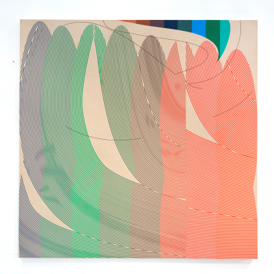 Momo - HEALS FEELS ; Mixed media - 200 x 200 cm - 2021 - Sold