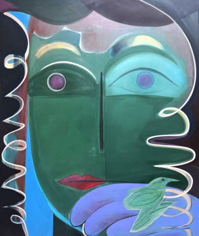 Aurélie Gravas - DOO DOO ; Huile et pigments sur toile - 170x140 - 2026