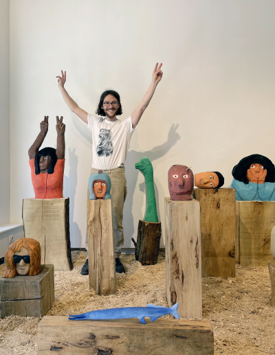 Nicolas Jullien - NICOLAS JULLIEN, 37 ANS, SCULPTEUR - Exhibition view - 2022