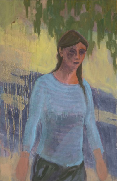 Brian Lotti - PASSEGEATA ; Oil on linen - 107,5 x 71,5 cm - 2026