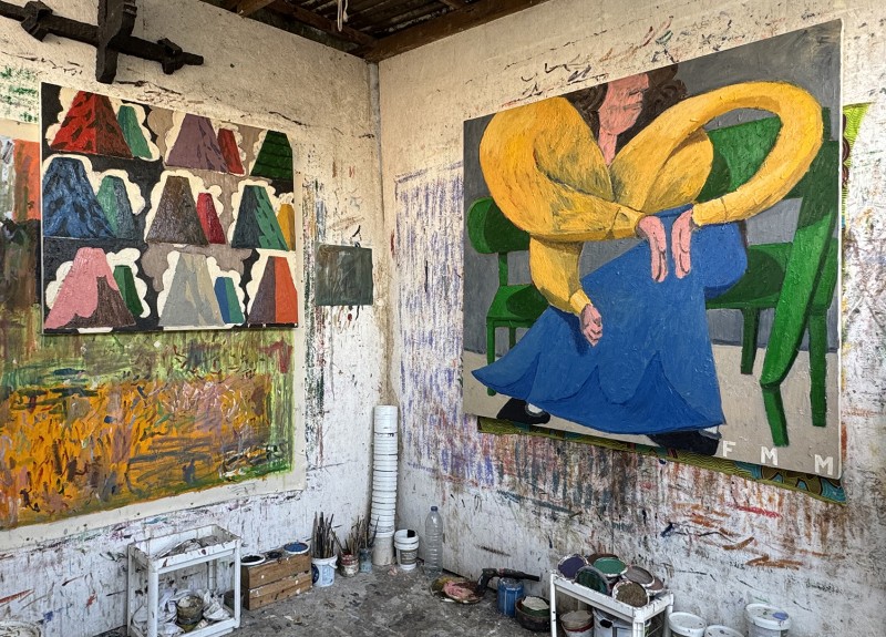 Francisco Mendes Moreira's studio