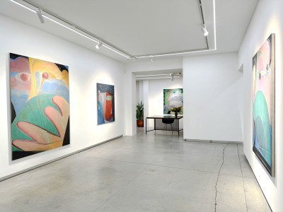 Aurélie Gravas - A FAN AS A RISING SUN - Exhibition view 2024
