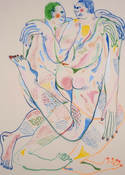 Jeffrey Cheung - STAND BY YOU ; Acrylic on canvas - 141 x 198 Cm - 2023