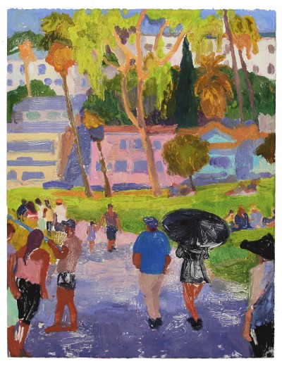 Brian Lotti - EP LAKE ; Oil on canvas - 125 x 96.5 Cm - 2022