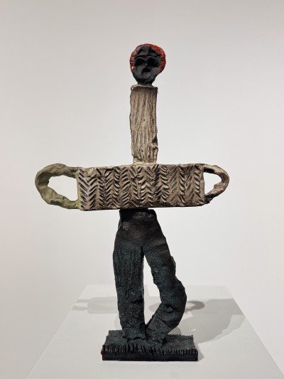 Sune Christiansen MALE, 2025 Glazed stoneware 47 x 30 x 7 cm
